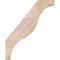 Ekena Millwork 3 1/2"W x 18"D x 22"H Funston Smooth Knee Brace, Douglas Fir BRC04X18X22FST00SDF - alternate 3